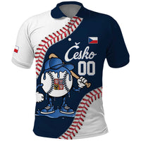 Czech Republic 2026 Baseball Custom Polo Shirt Go Cesko Drip Style