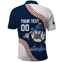 Czech Republic 2026 Baseball Custom Polo Shirt Go Cesko Drip Style