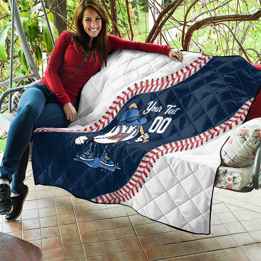 Czech Republic 2026 Baseball Custom Quilt Go Cesko Drip Style