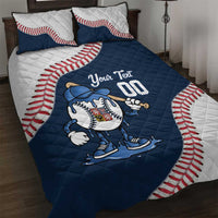 Czech Republic 2026 Baseball Custom Quilt Bed Set Go Cesko Drip Style