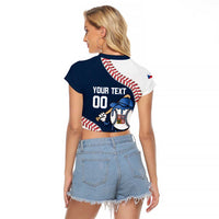 Czech Republic 2026 Baseball Custom Raglan Cropped T Shirt Go Cesko Drip Style
