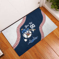 Czech Republic 2026 Baseball Custom Rubber Doormat Go Cesko Drip Style