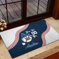 Czech Republic 2026 Baseball Custom Rubber Doormat Go Cesko Drip Style