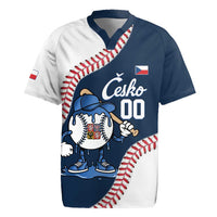 Czech Republic 2026 Baseball Custom Rugby Jersey Go Cesko Drip Style
