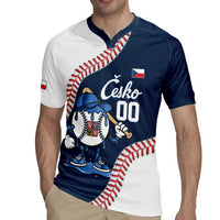 Czech Republic 2026 Baseball Custom Rugby Jersey Go Cesko Drip Style