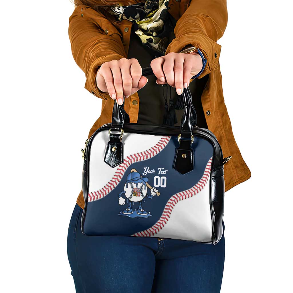 Czech Republic 2026 Baseball Custom Shoulder Handbag Go Cesko Drip Style