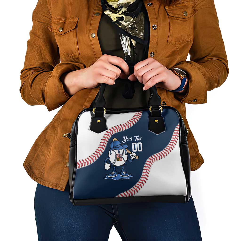 Czech Republic 2026 Baseball Custom Shoulder Handbag Go Cesko Drip Style