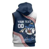 Czech Republic 2026 Baseball Custom Sleeveless Hoodie Go Cesko Drip Style