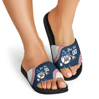 Czech Republic 2026 Baseball Custom Slide Sandals Go Cesko Drip Style