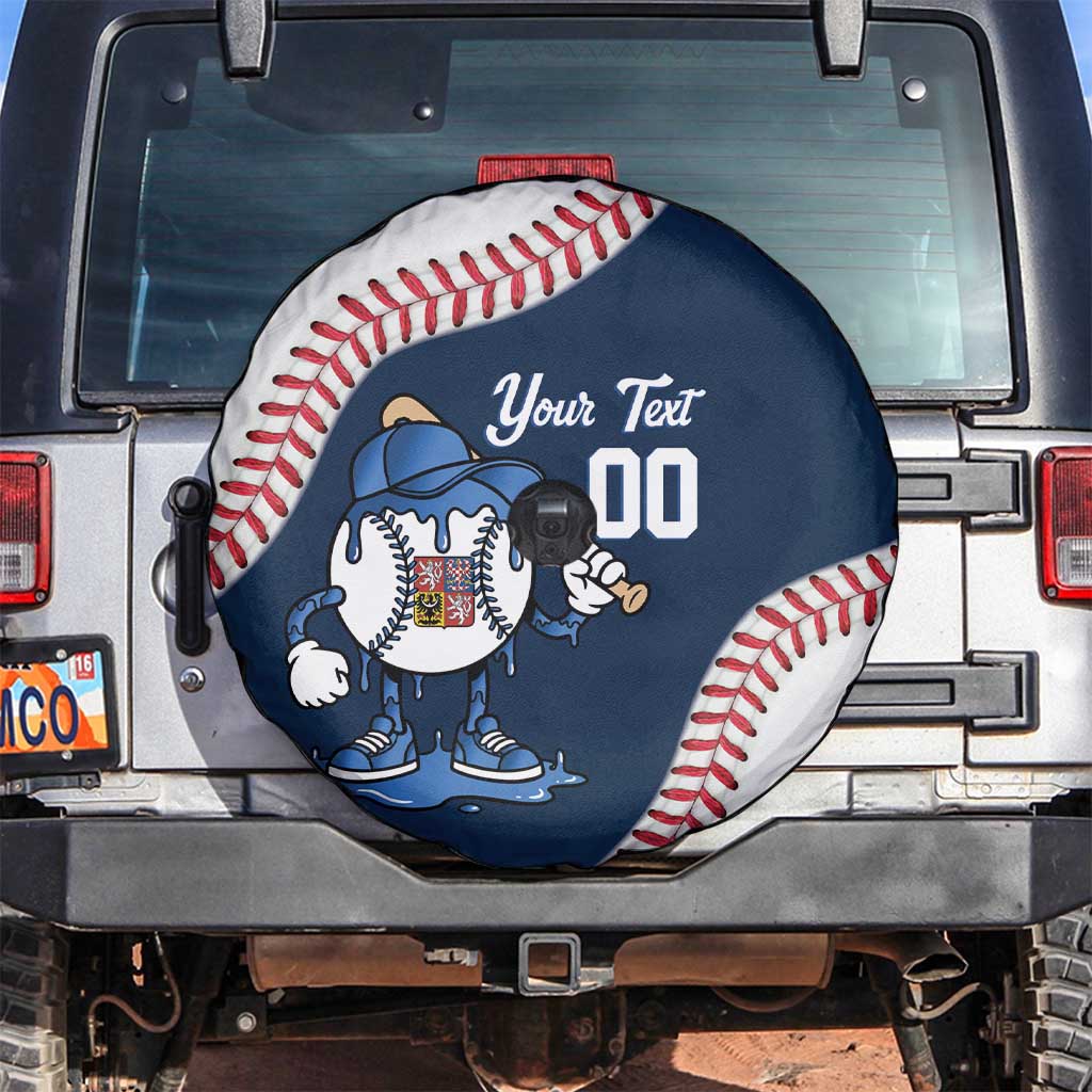 Czech Republic 2026 Baseball Custom Spare Tire Cover Go Cesko Drip Style