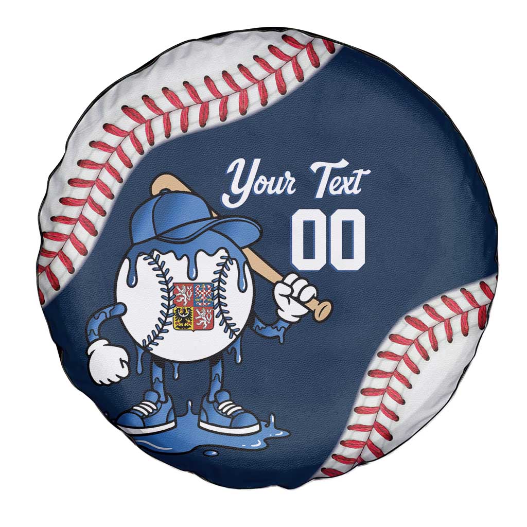 Czech Republic 2026 Baseball Custom Spare Tire Cover Go Cesko Drip Style