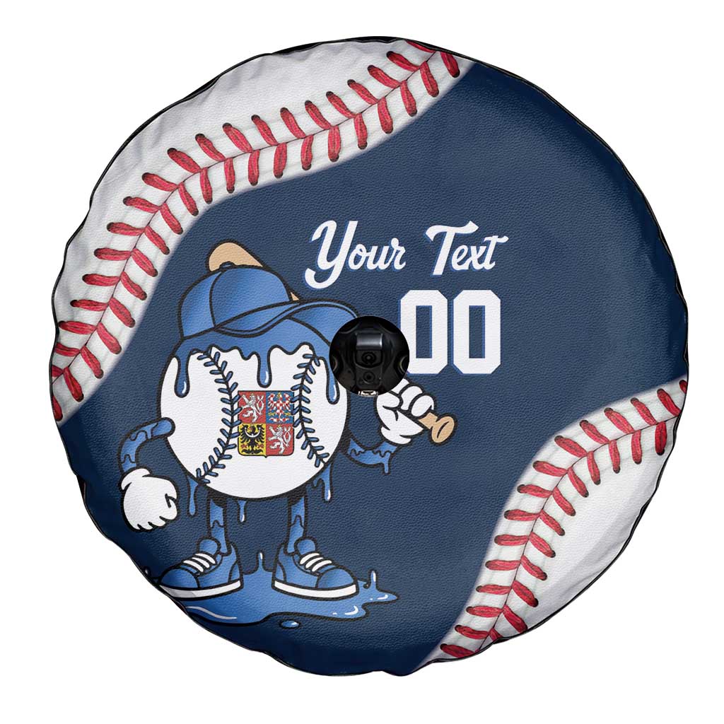Czech Republic 2026 Baseball Custom Spare Tire Cover Go Cesko Drip Style