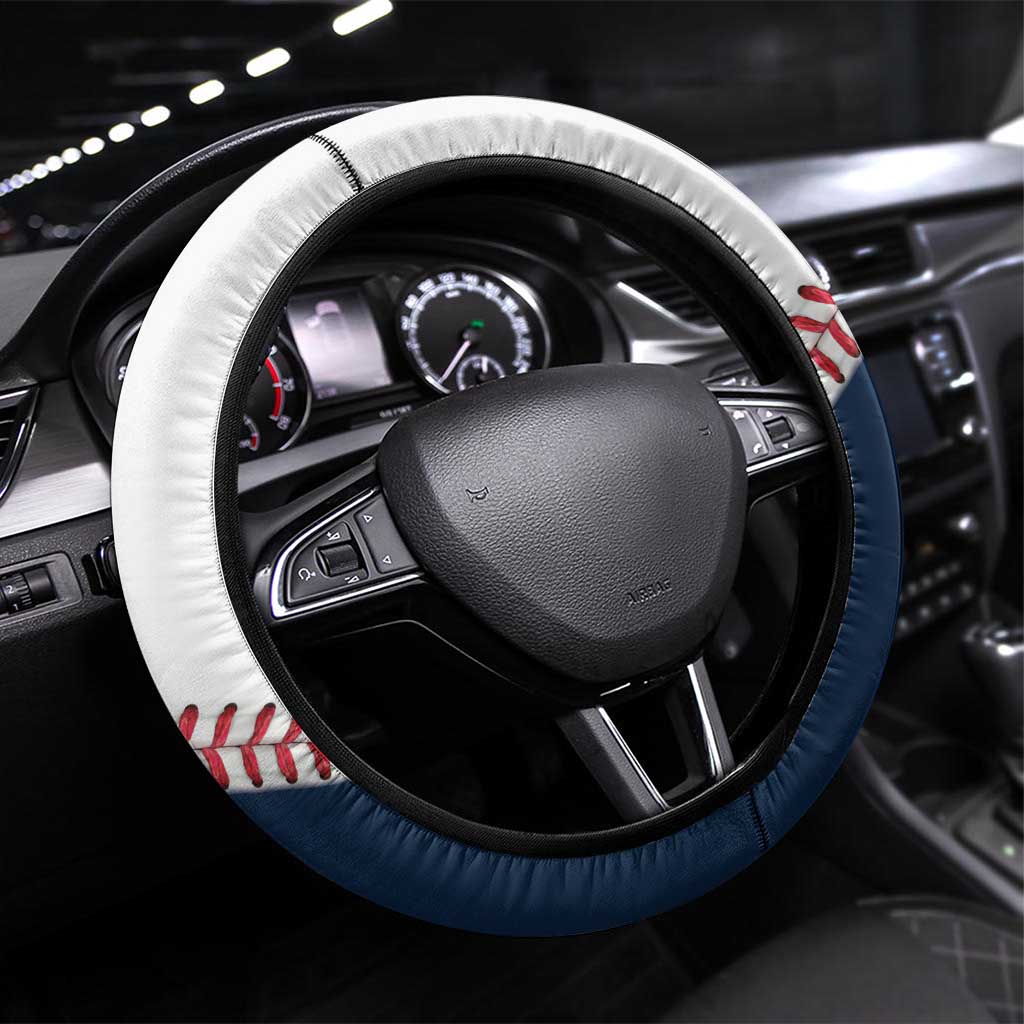 Czech Republic 2026 Baseball Steering Wheel Cover Go Cesko Drip Style