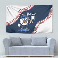 Czech Republic 2026 Baseball Custom Tapestry Go Cesko Drip Style