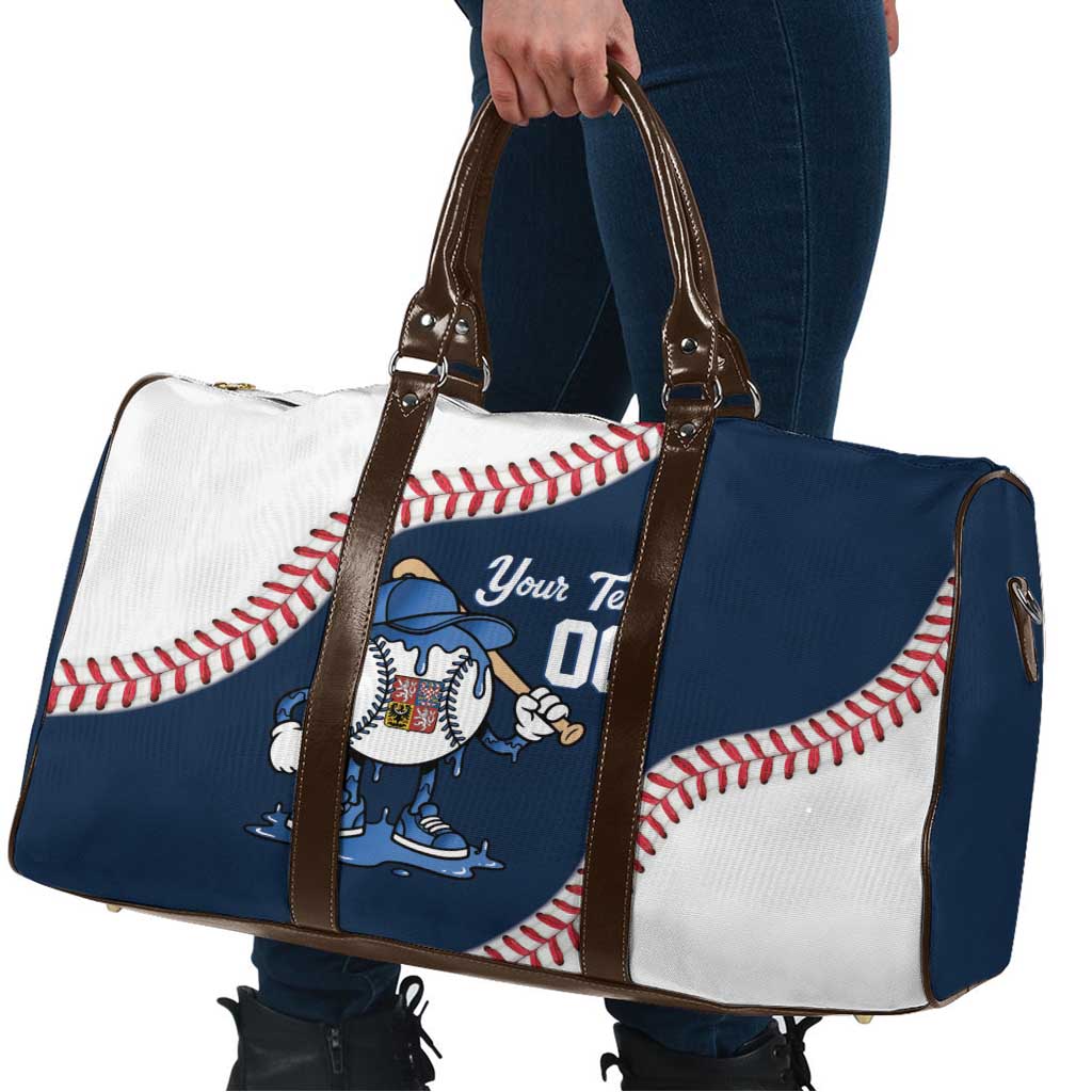 Czech Republic 2026 Baseball Custom Travel Bag Go Cesko Drip Style