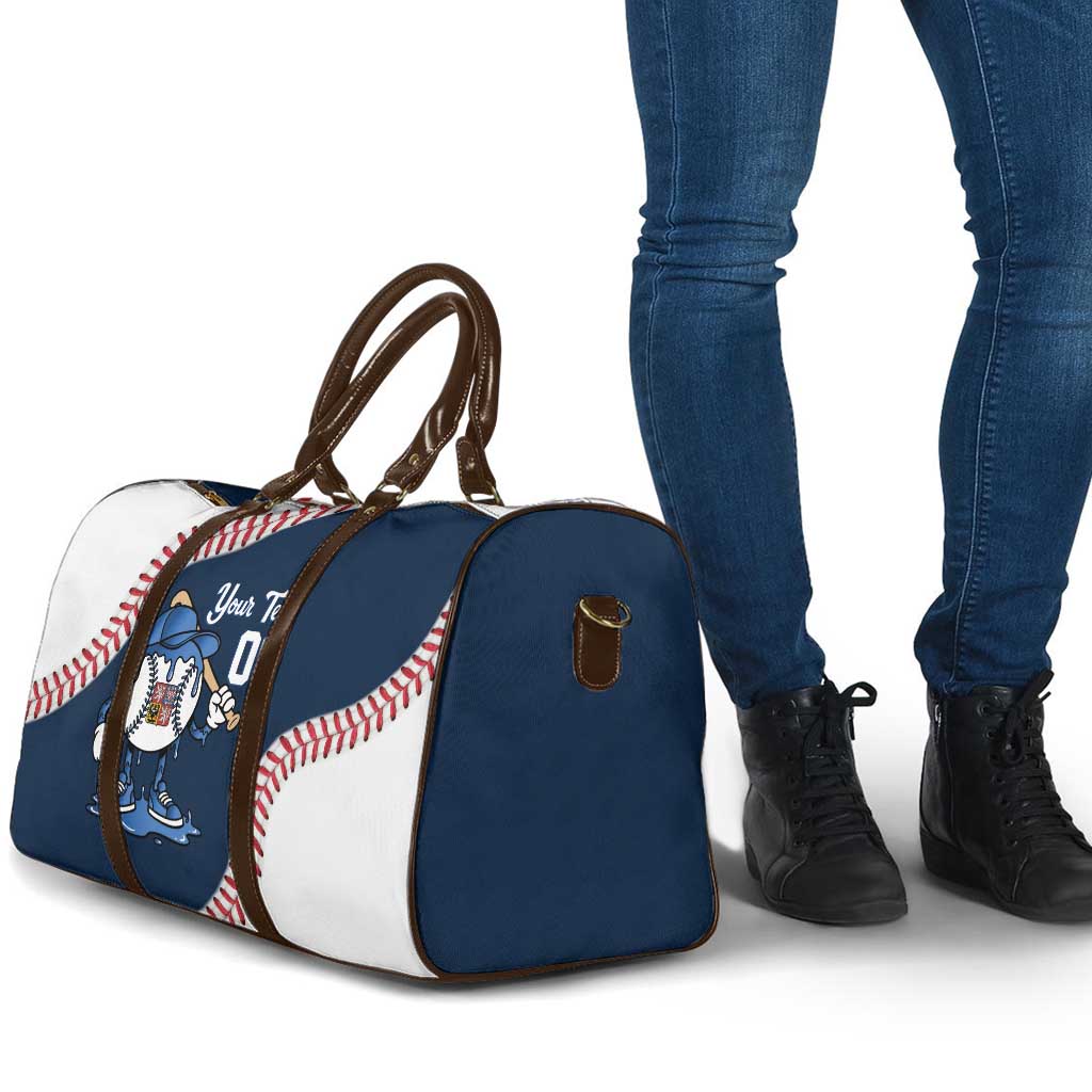 Czech Republic 2026 Baseball Custom Travel Bag Go Cesko Drip Style