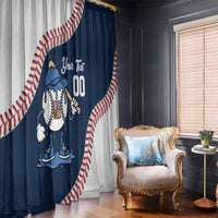 Czech Republic 2026 Baseball Custom Window Curtain Go Cesko Drip Style