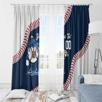 Czech Republic 2026 Baseball Custom Window Curtain Go Cesko Drip Style