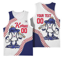 South Korea 2026 Baseball Custom Basketball Jersey Go Champions Drip Style
