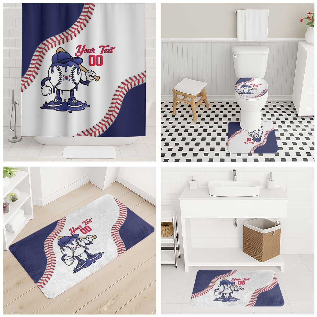 South Korea 2026 Baseball Custom Bathroom Set Go Champions Drip Style