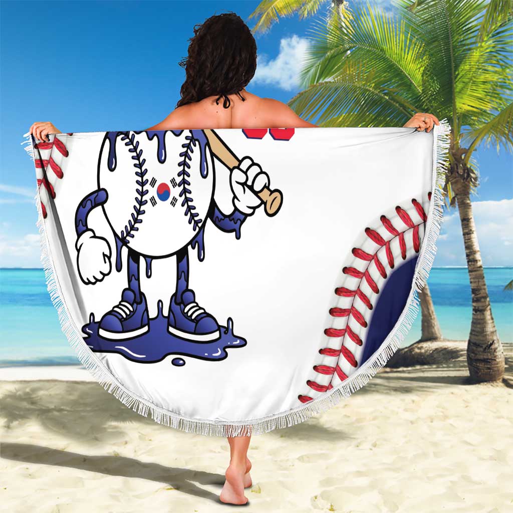 South Korea 2026 Baseball Custom Beach Blanket Go Champions Drip Style