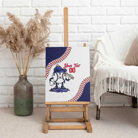 South Korea 2026 Baseball Custom Canvas Wall Art Go Champions Drip Style