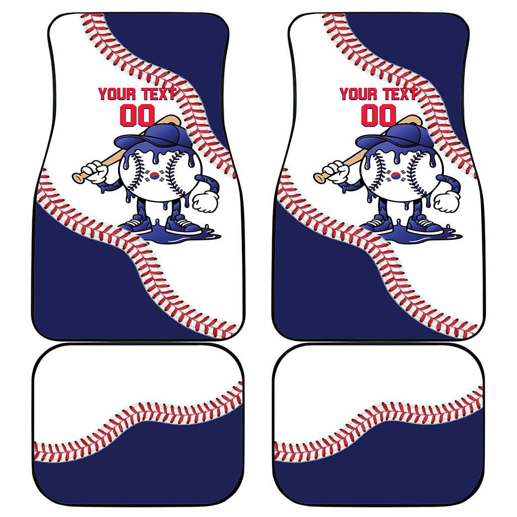 South Korea 2026 Baseball Custom Car Mats Go Champions Drip Style