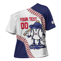 South Korea 2026 Baseball Custom Cross Shoulder Shirt Go Champions Drip Style