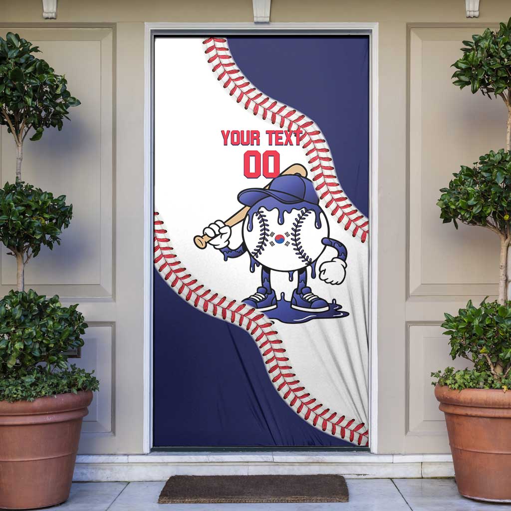 South Korea 2026 Baseball Custom Door Cover Go Champions Drip Style