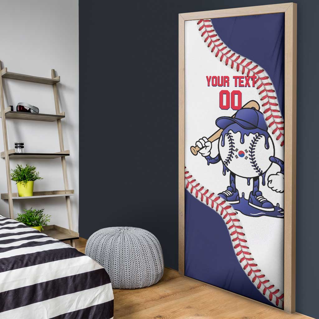 South Korea 2026 Baseball Custom Door Cover Go Champions Drip Style