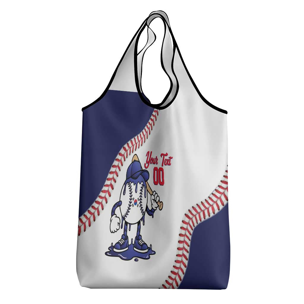 South Korea 2026 Baseball Custom Grocery Bag Go Champions Drip Style
