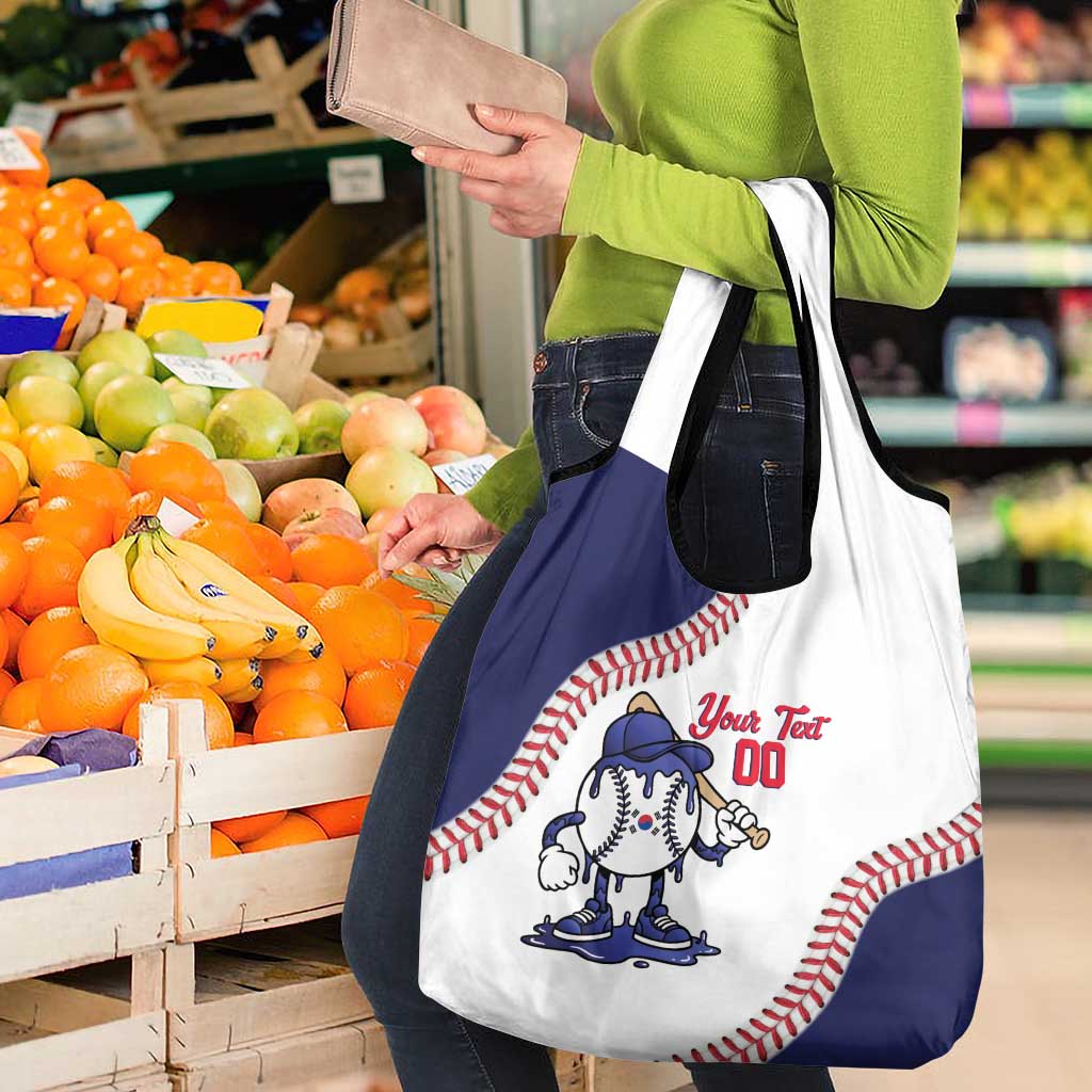 South Korea 2026 Baseball Custom Grocery Bag Go Champions Drip Style