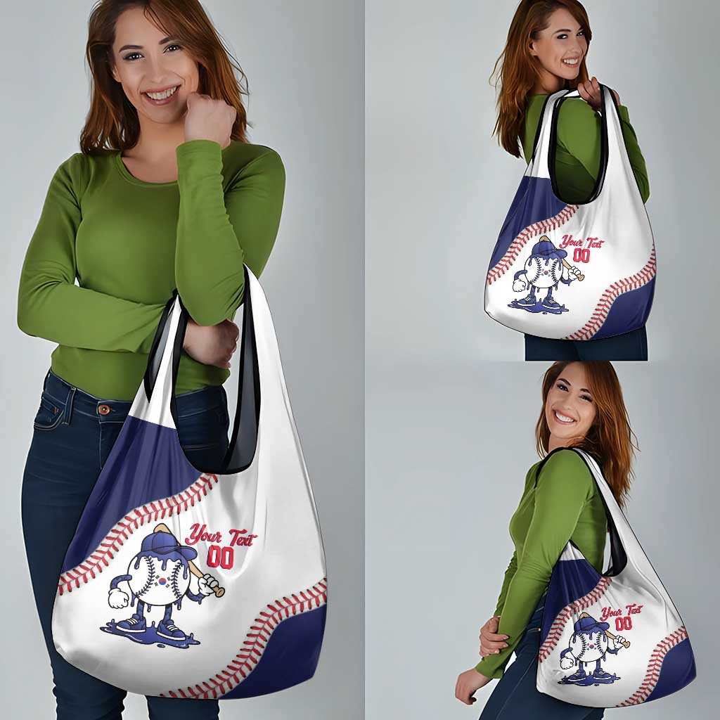 South Korea 2026 Baseball Custom Grocery Bag Go Champions Drip Style