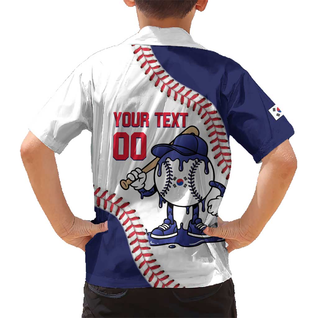 South Korea 2026 Baseball Custom Hawaiian Shirt Go Champions Drip Style