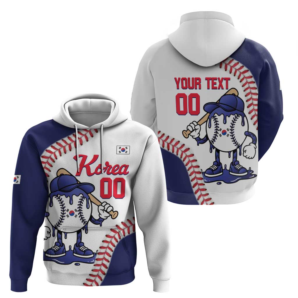 South Korea 2026 Baseball Custom Hoodie Go Champions Drip Style