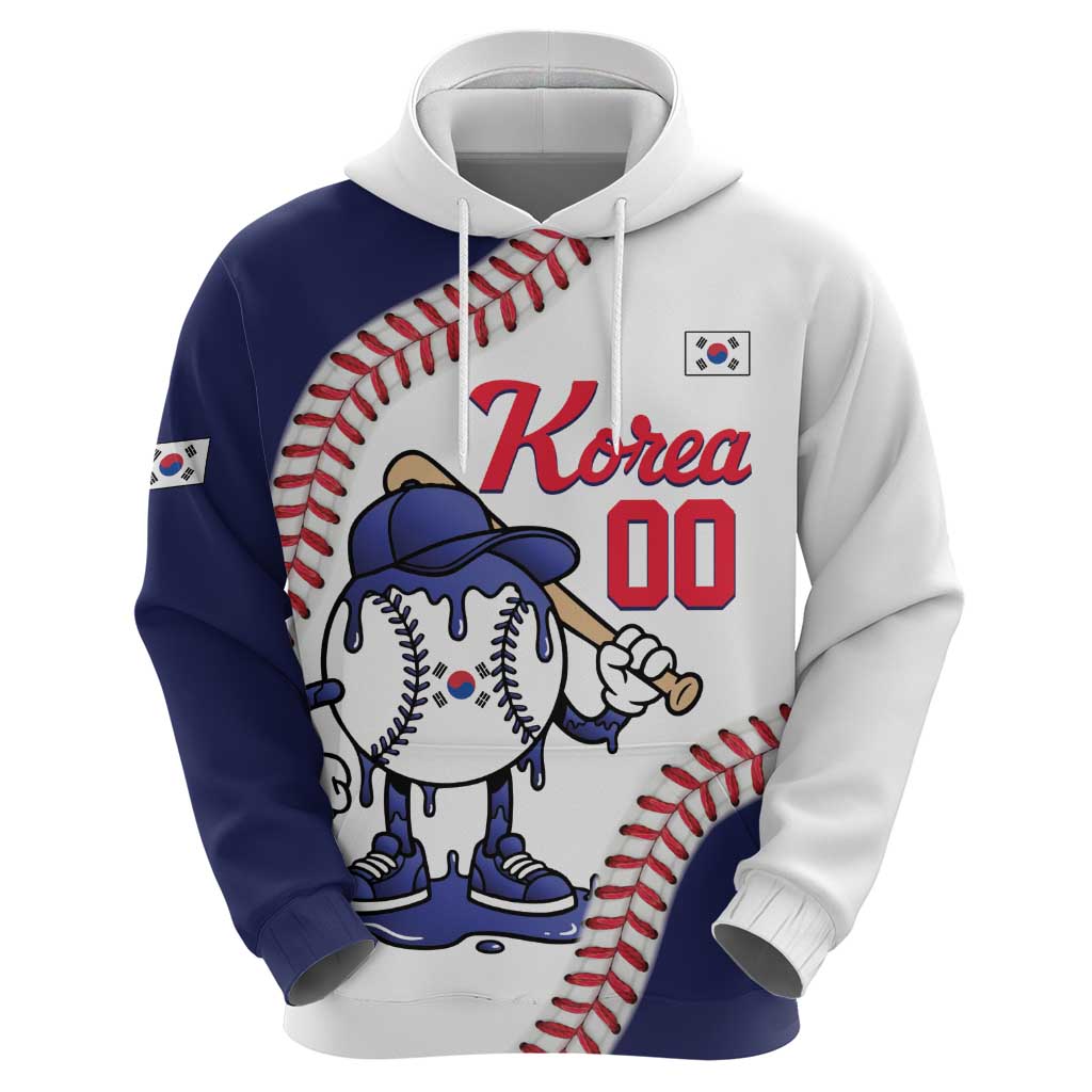 South Korea 2026 Baseball Custom Hoodie Go Champions Drip Style