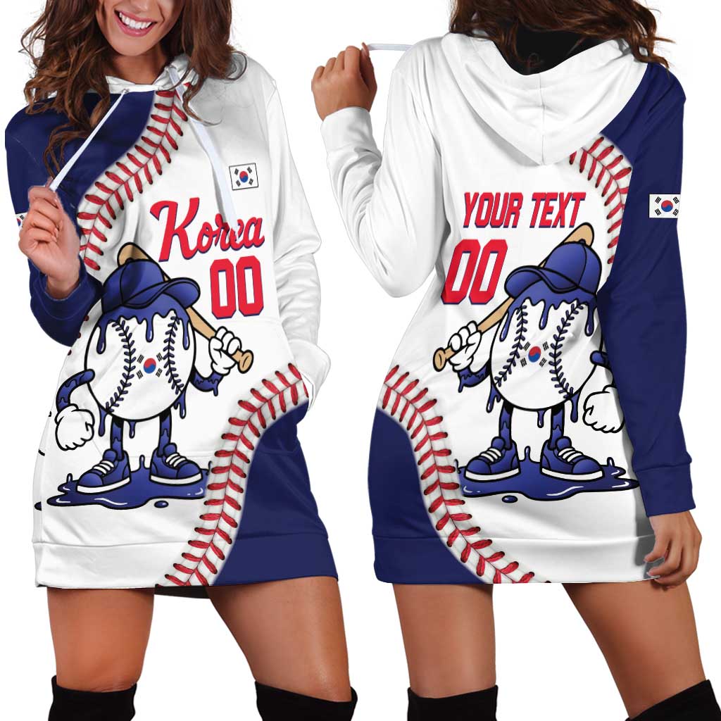 South Korea 2026 Baseball Custom Hoodie Dress Go Champions Drip Style