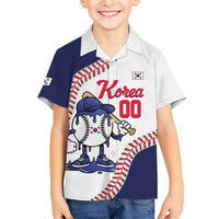 South Korea 2026 Baseball Custom Kid Hawaiian Shirt Go Champions Drip Style