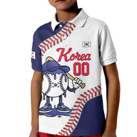 South Korea 2026 Baseball Custom Kid Polo Shirt Go Champions Drip Style