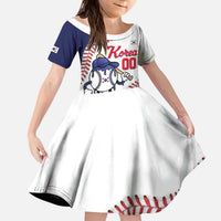 South Korea 2026 Baseball Custom Kid Short Sleeve Dress Go Champions Drip Style