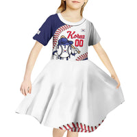 South Korea 2026 Baseball Custom Kid Short Sleeve Dress Go Champions Drip Style