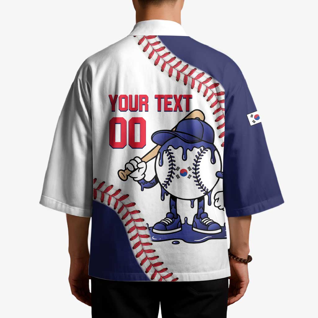 South Korea 2026 Baseball Custom Kimono Go Champions Drip Style