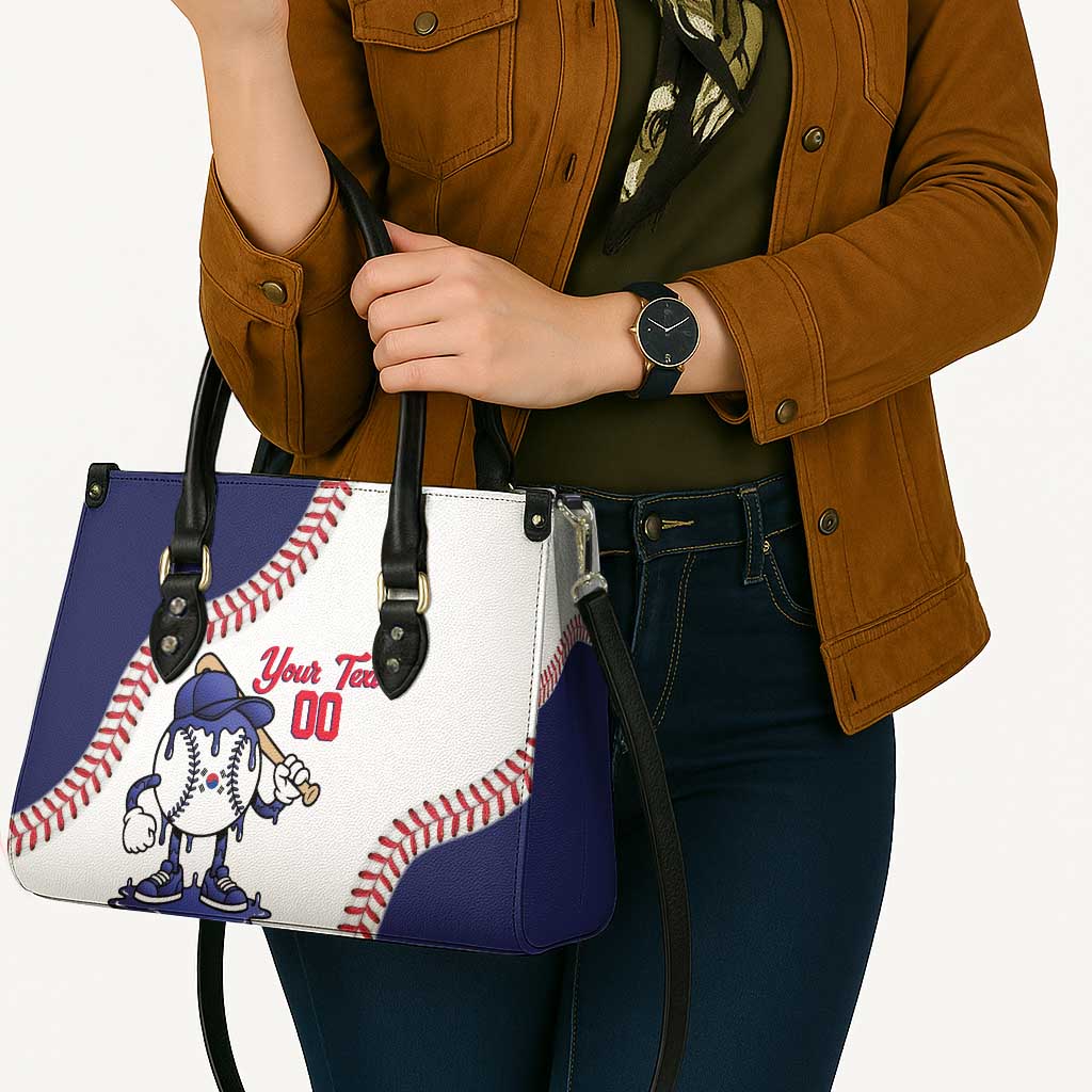 South Korea 2026 Baseball Custom Leather Bag Go Champions Drip Style
