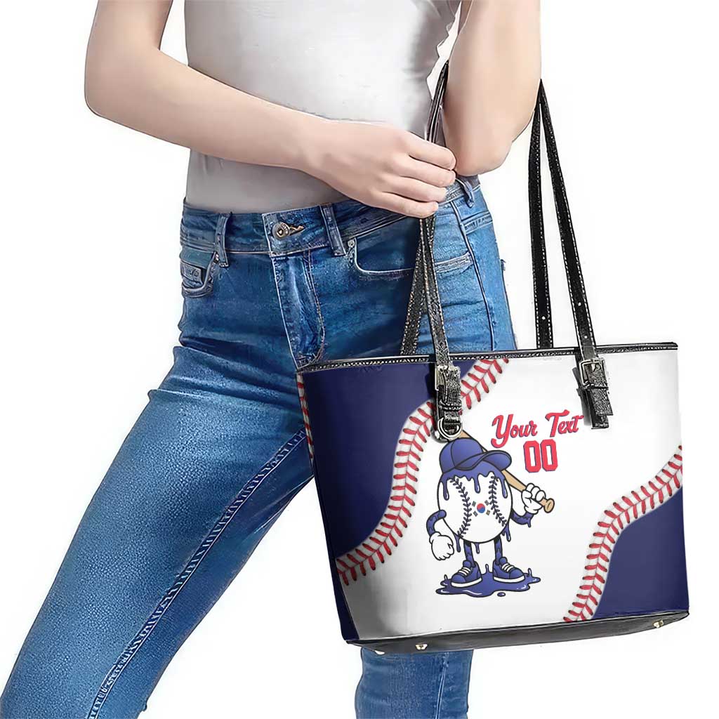 South Korea 2026 Baseball Custom Leather Tote Bag Go Champions Drip Style