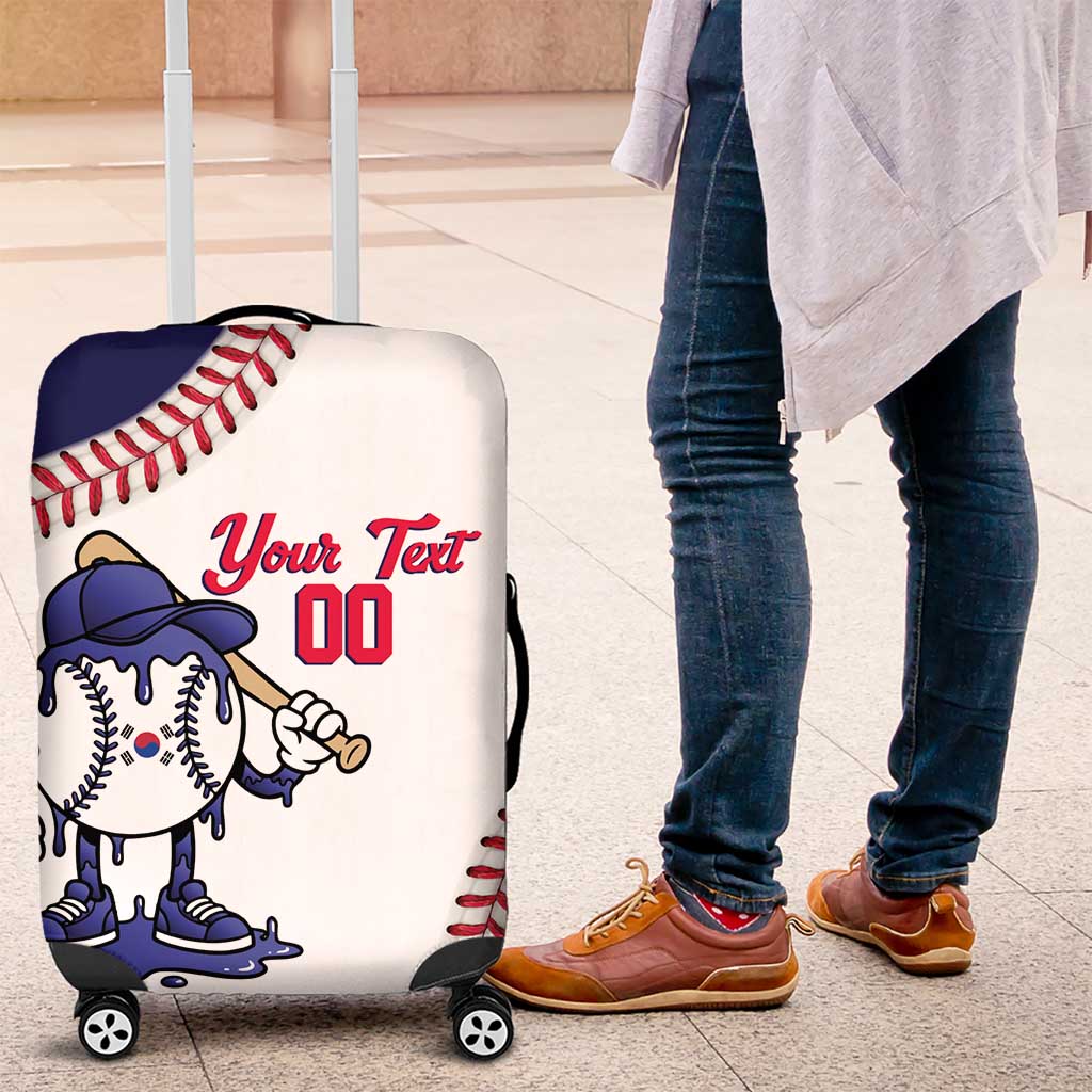South Korea 2026 Baseball Custom Luggage Cover Go Champions Drip Style