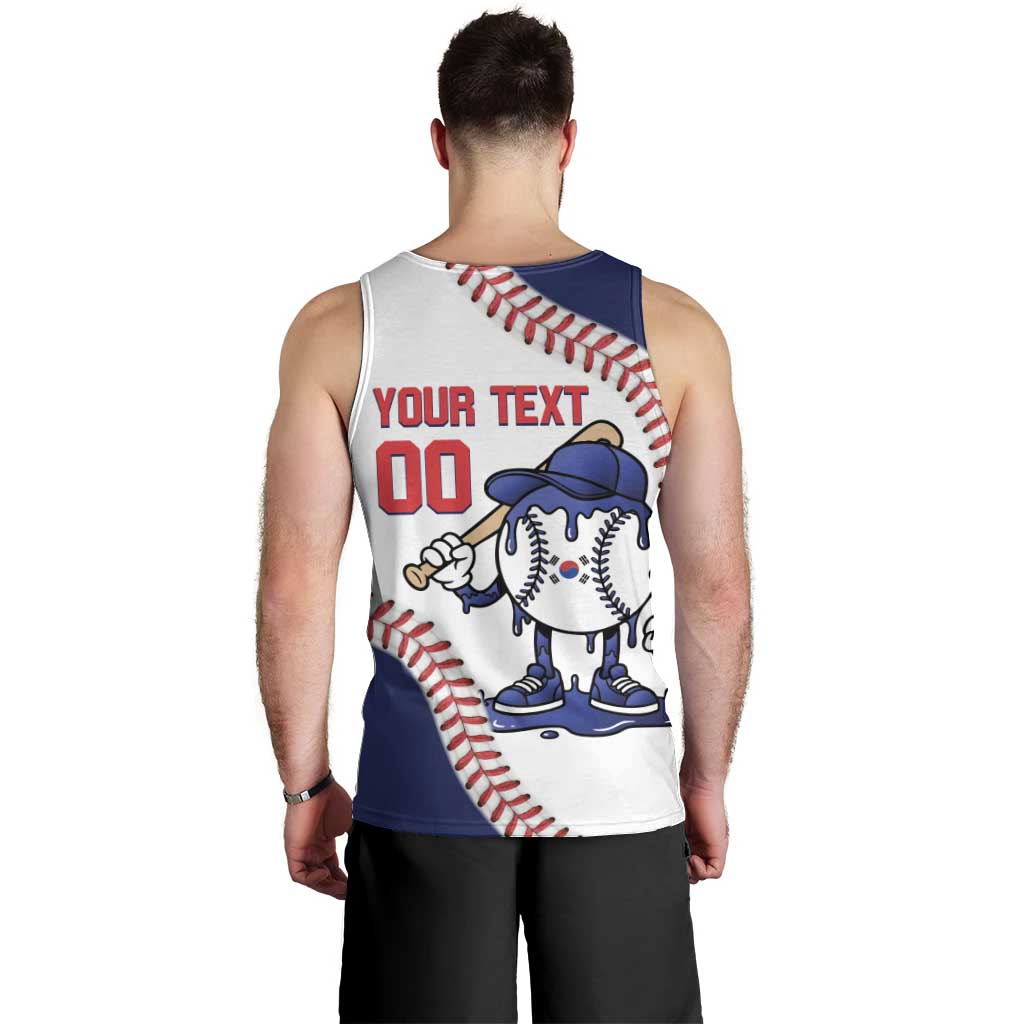 South Korea 2026 Baseball Custom Men Tank Top Go Champions Drip Style