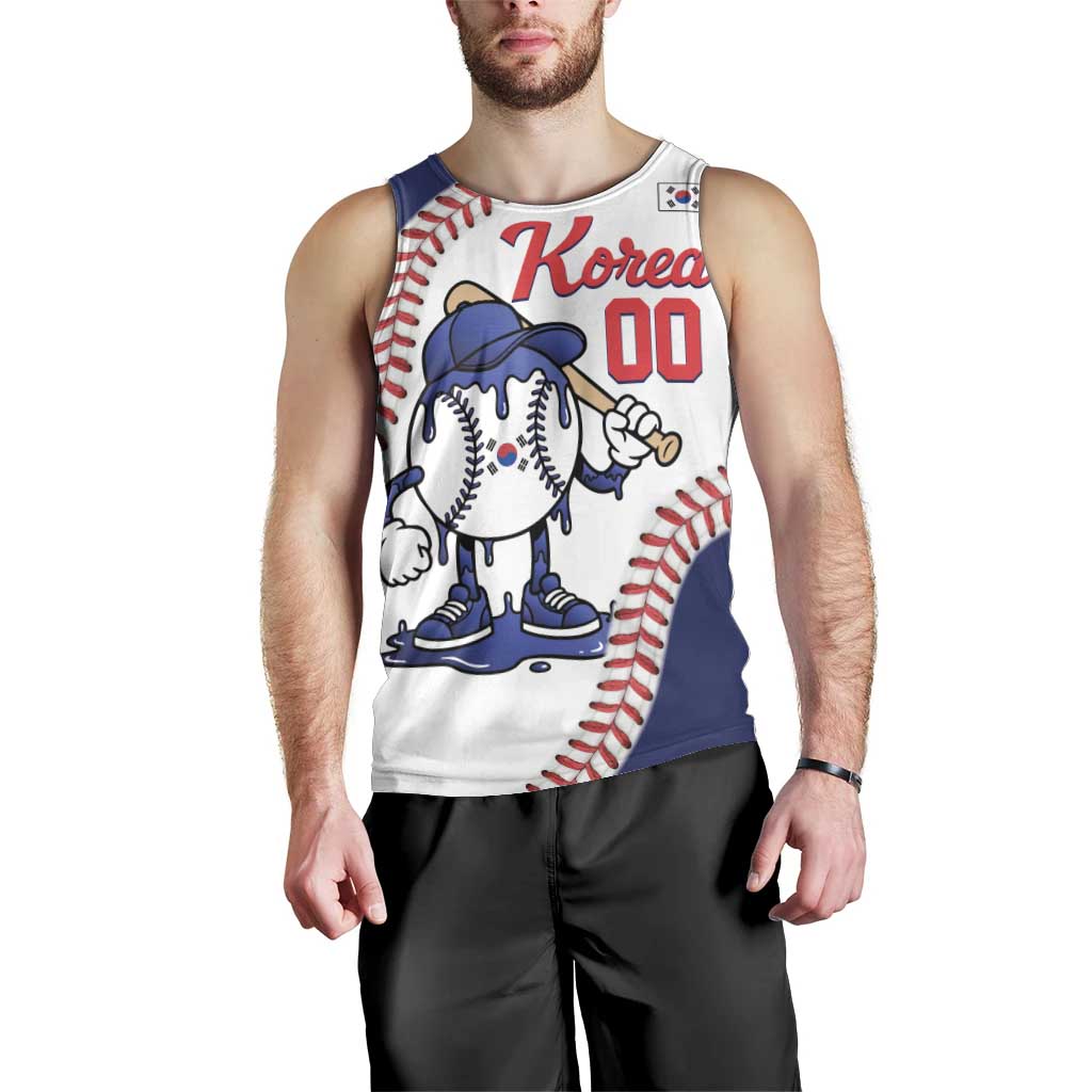 South Korea 2026 Baseball Custom Men Tank Top Go Champions Drip Style