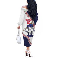 South Korea 2026 Baseball Custom Off The Shoulder Long Sleeve Dress Go Champions Drip Style