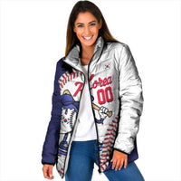 South Korea 2026 Baseball Custom Padded Jacket Go Champions Drip Style