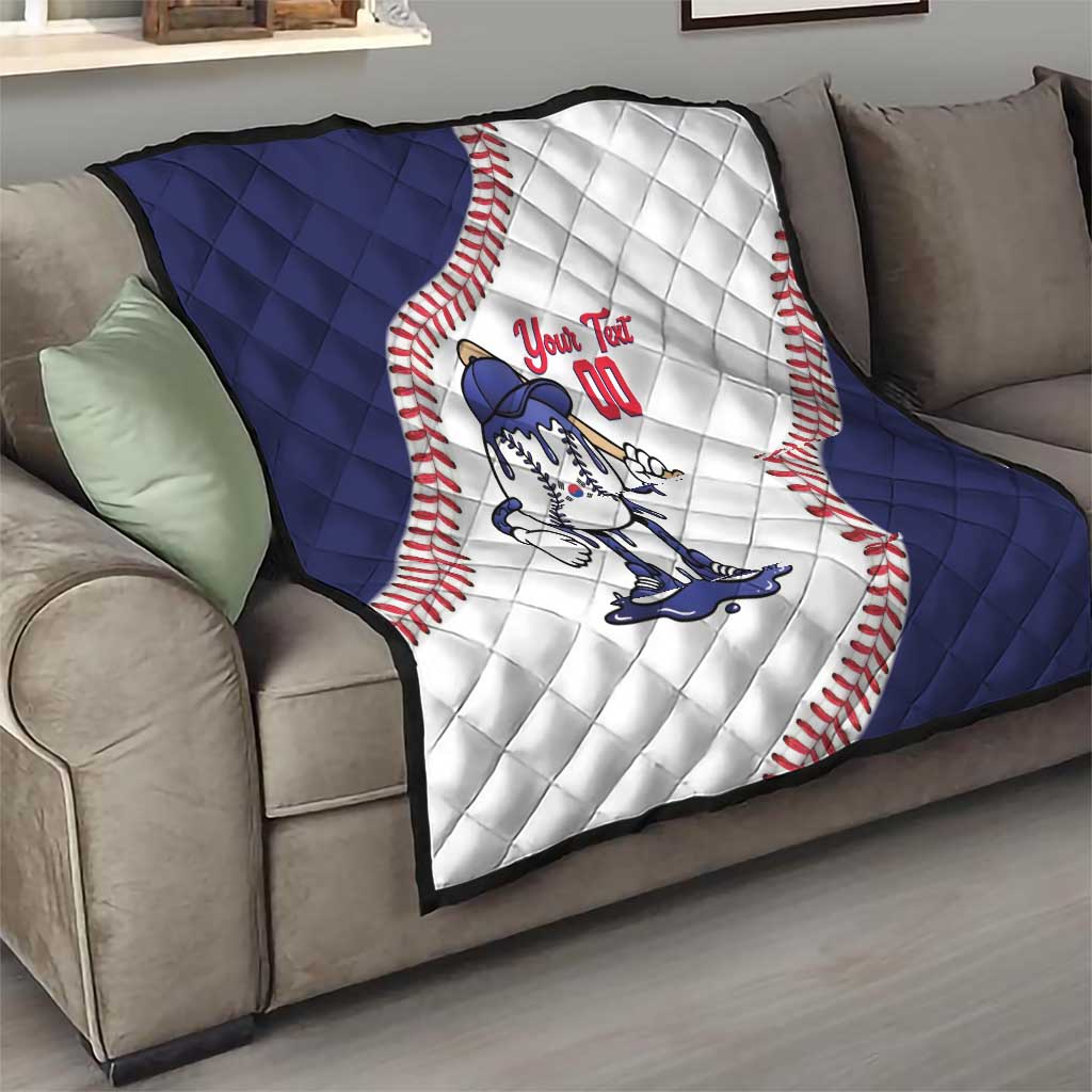 South Korea 2026 Baseball Custom Quilt Go Champions Drip Style